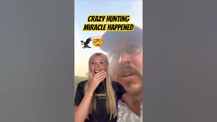 CRAZY Miracle While Man is Hunting🦅🤯 #baldeagle #hunting #miracle #God #prayer #shorts