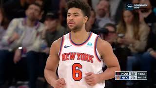 Quentin Grimes | Off the Dribble 3PT | New York Knicks & Detroit Pistons
