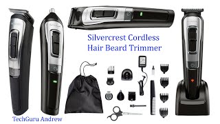 Silvercrest Cordless Hair Beard Trimmer REVIEW - YouTube