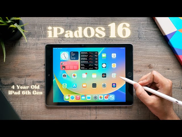 iPadOS 16 on A 4 Year Old iPad: Insane!! 