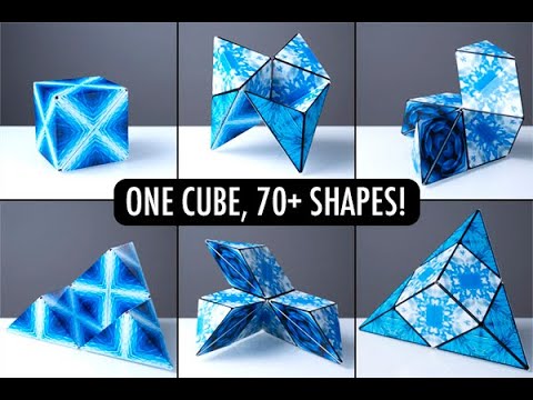 SHASHIBO Shape Shifting Box - Award-Winning, Patented Fidget Cube w/ 36  Rare Earth Magnets 