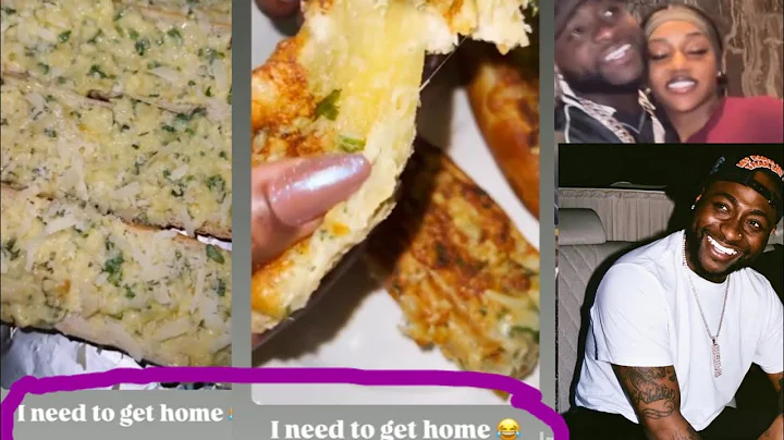 Davido at it again as he reacted to new recipes his wife Chioma invented