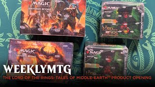 WeeklyMTG | The Lord of the Rings: Tales of Middle-earth™ Product Opening