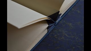 Bookbinding ASMR | Hedi Kyle's Crown Book with a Hard Cover