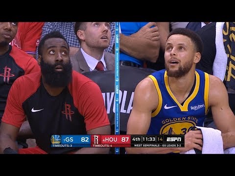 GS Warriors vs Houston Rockets - Game 6 - Full 4th Qtr | 2019 NBA Playoffs