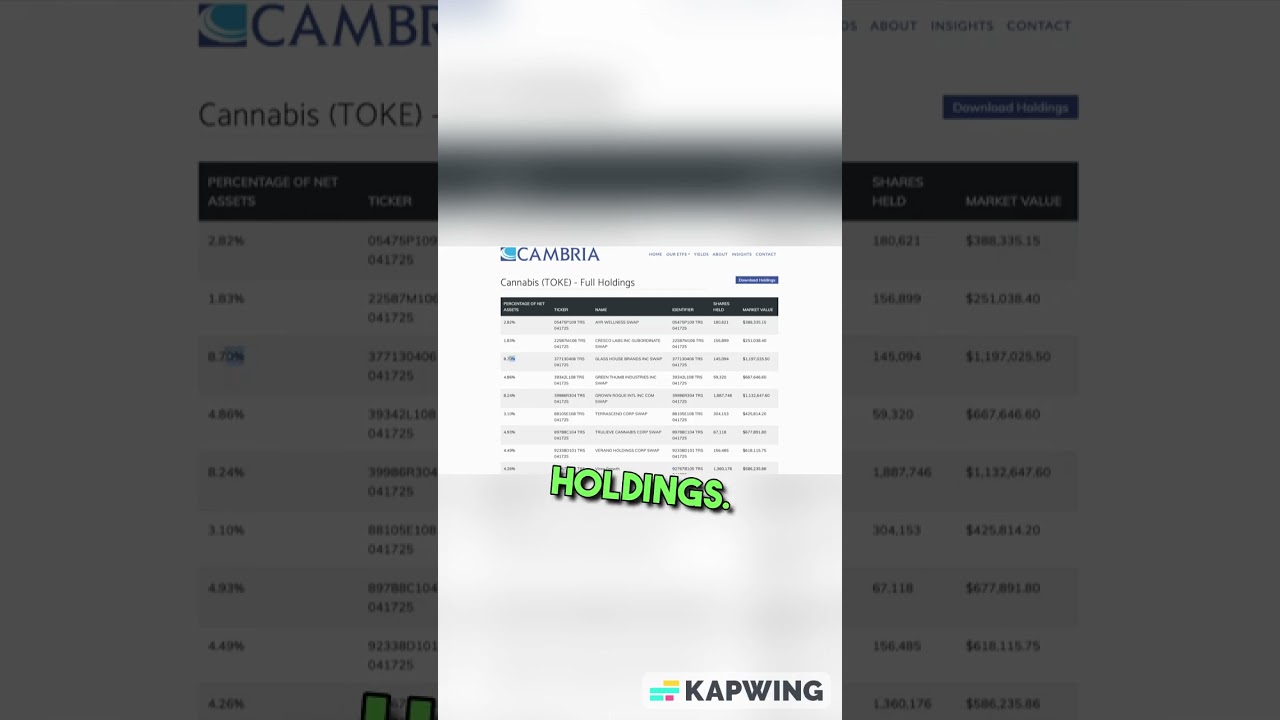 Is this the best way to invest in Cannabis stocks? 