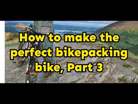 How to build a bike packing bike Part 3