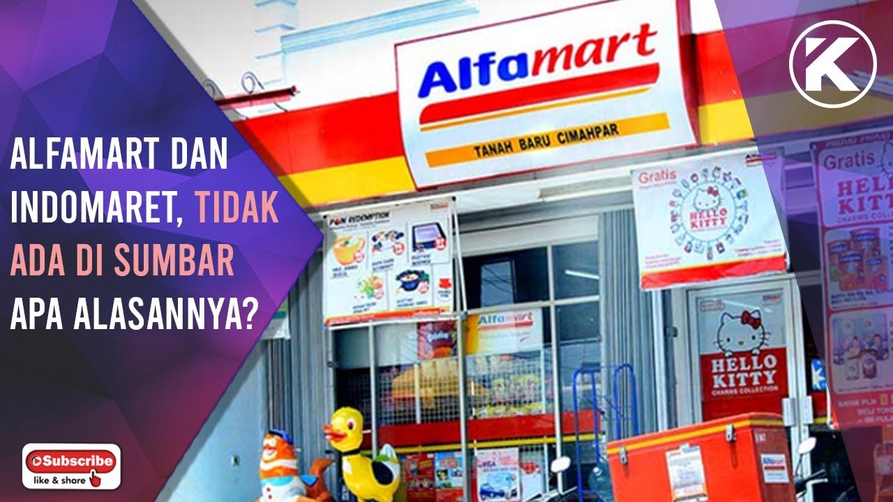 Alfamart dan Indomaret Tidak Ada di Sumatera Barat Apa 