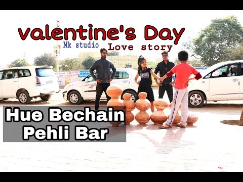 Hue Bechain Pehli Baar || Divyansh & Ishu Valentine"s Day || Mk Studio
