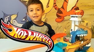 ХОТ ВИЛС Трек АКУЛА Hot Wheels Track Sharkpark Томас продолжает свои испытания