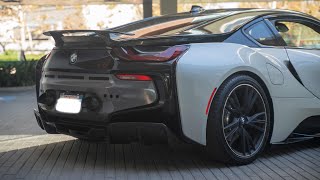 2015 BMW i8 cold start