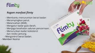 Diet sehat dengan Flimty Fiber Detox | Suplemen Pelangsing Badan | Obat Diet Sehat Alami