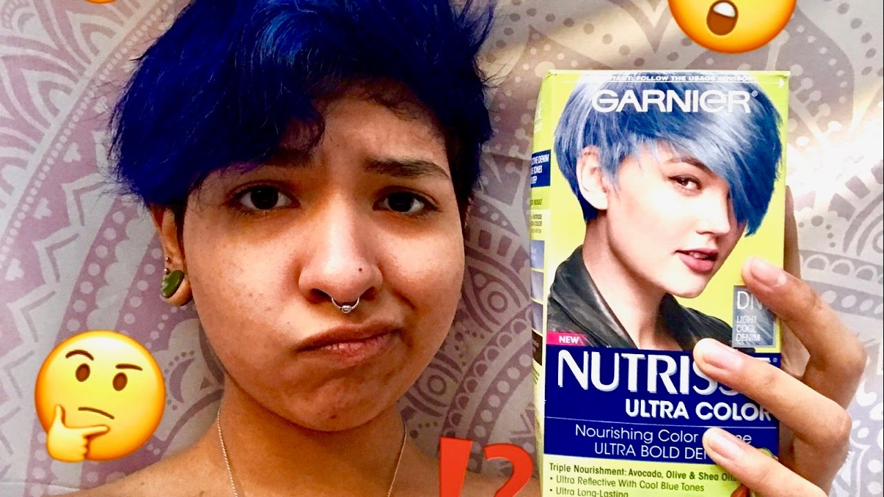 6. Garnier Nutrisse Blue Moonlight Hair Dye - wide 11