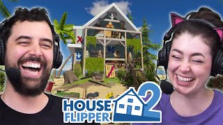 DIYers Flip Beach House Into Cursed House (House Flipper 2 demo)