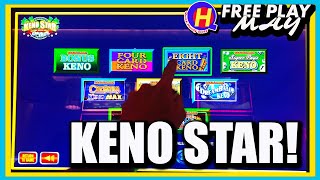 Back at Palms for Keno Star Action! #FreePlayMay