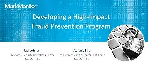 Developing a High-Impact Fraud Prevention Program