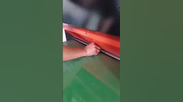 flatten small metal part by leveling machine. #leveler #straightener #leveling