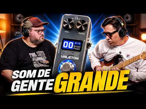 Essa pedaleira de R$400 conto tá com som de gente grande!! RESENHA VALETON GP5