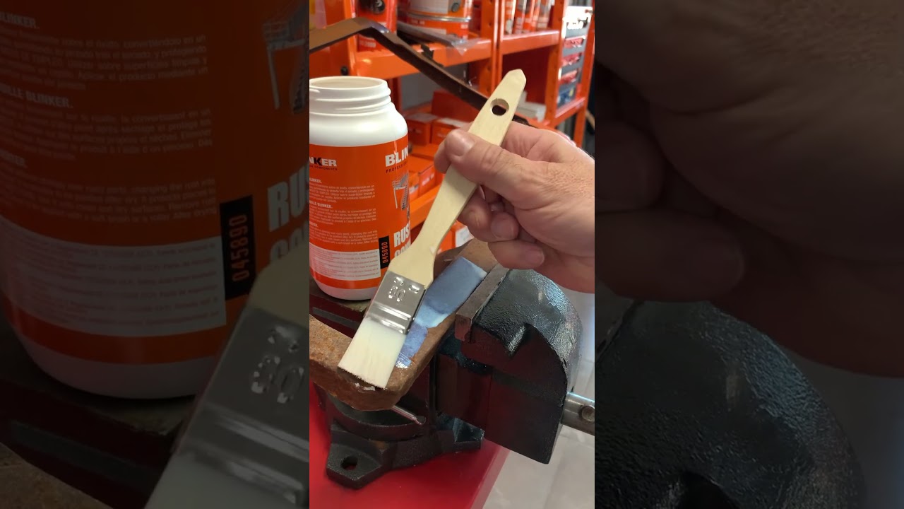 Como acabar com a ferrugem | Conversor de óxido Blinker🎯💥