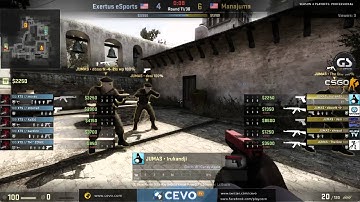CEVO-Pro CS:GO Season 4 Playoffs: Manajuma vs. Exertus - LB Round 2 on de_inferno (3 of 3)