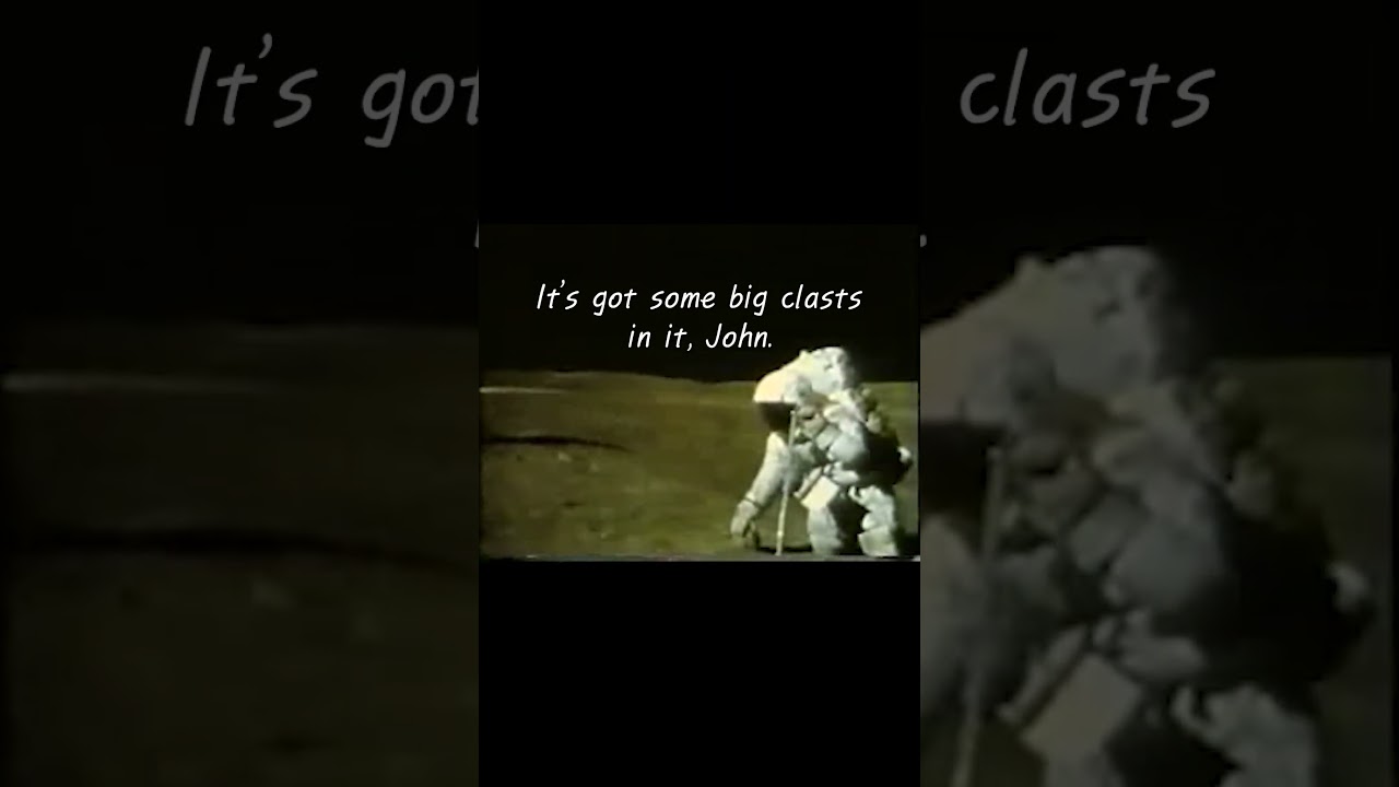 The moment the world’s largest moon rock was collected