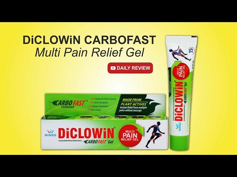 Diclowin Carbofast Multi Pain Relief gel Review