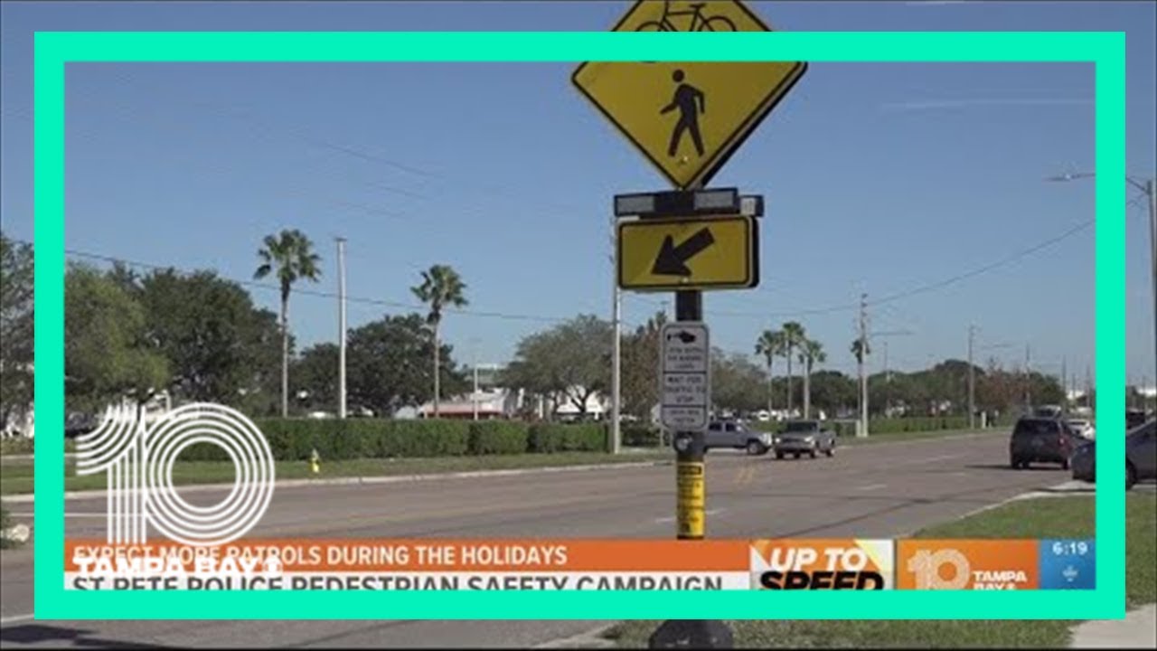 Up to Speed: More police patrolling in St. Pete in effort to cut down on pedestrian crashes