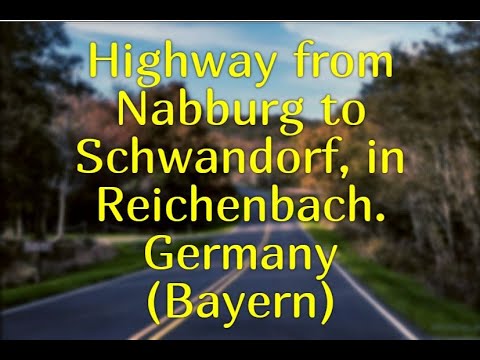 Road trip in Bayern (Germany). In  Reichenbach. Spring and winter 2022