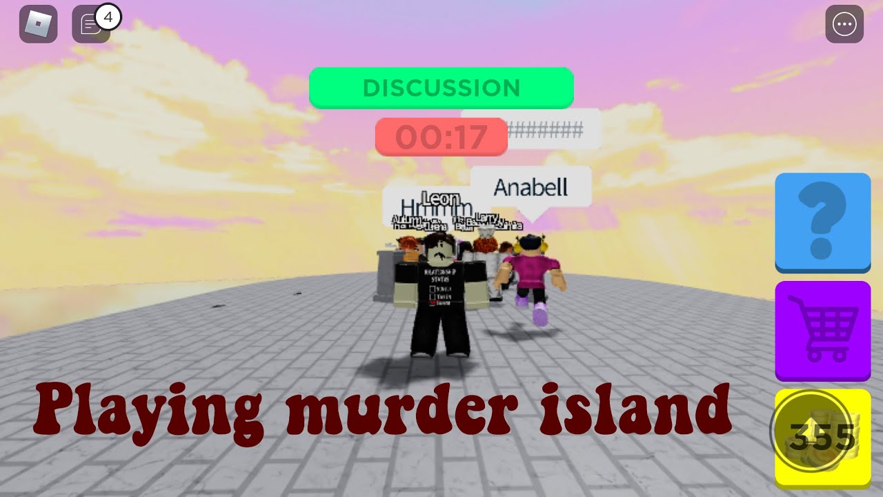 Playing Murder Island Roblox Youtube - murder island beta roblox
