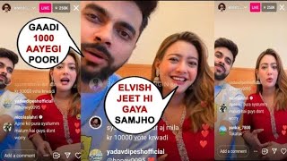 Aashika Bhatia Live On Instagram For Supporting Elvish Yadav, Aashika Tells Elvish Is Winner Already