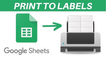 How to Print Name Tags and Labels From Google Sheets
