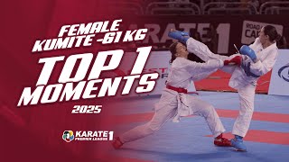 Top Moments Of The Female Kumite -61Kg Of The 2025 Karate 1 - Premier League