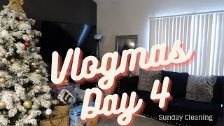 VLOGMAS DAY 4 | SUNDAYS ARE CLEAN DAYS