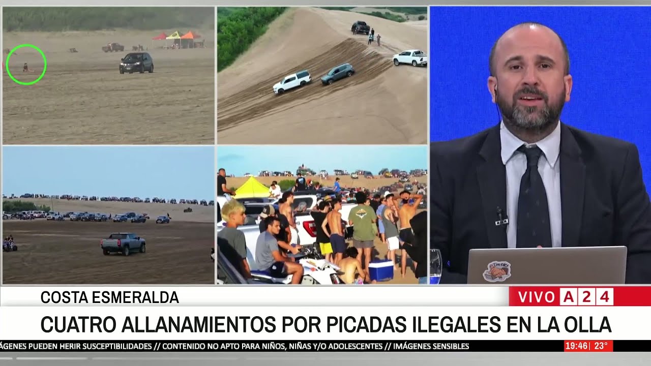 🔴 COSTA ESMERALDA: DOS UTV SECUESTRADAS EN ALLANAMIENTOS