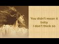 FOREVER & ALWAYS - Taylor Swift (Taylor's Version) (Lyrics)