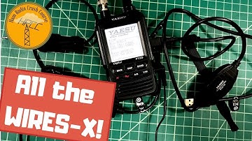 How To Setup a Yaesu FT2DR Wires X Node   SCU 39 cable kit