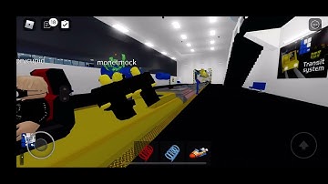 Passenger Train Departs The Main Facility Transit Station In Pinewood Computer Core