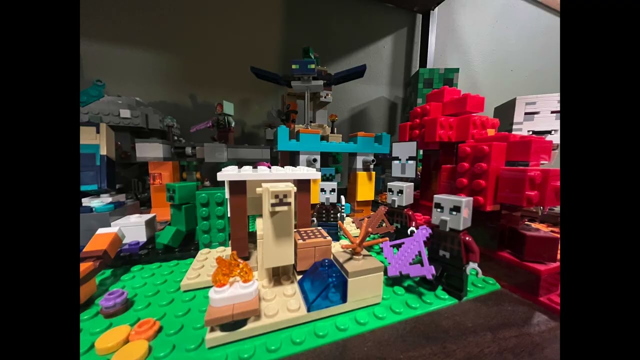 The Evolution Of My Lego Minecraft World