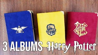 SCRAPBOOKING { MINI ALBUM } 3 albums HARRY POTTER I LYDILLE I