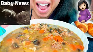 ASMR BABY NEWS + PREGNANCY UPDATES + Turkey Soup *whispering* suellASMR pregnancy edition