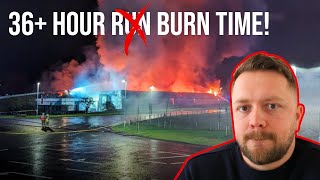 EV and Lithium Ion Battery Plant BURNS For 36+ HOURS!