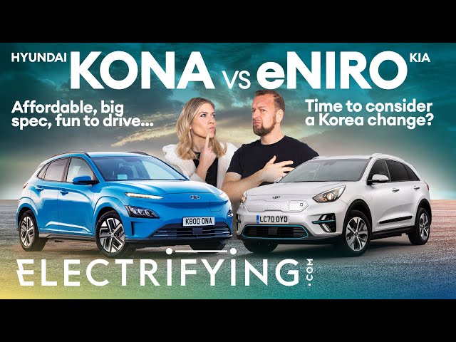 De Hyundai Kona EV versus de Kia E-Niro