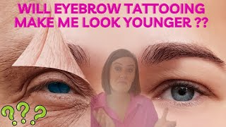 Do tattooed eyebrows make you look younger? by Rachael Bebe 6 views 10 months ago 1 minute, 1 second