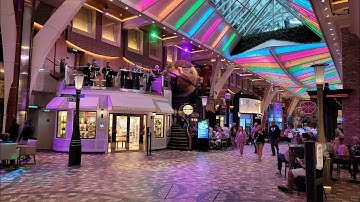 Cruising Oasis of the Seas - Part Three (Rough Seas, Zip line, Flowrider, Rock Wall, Casino)