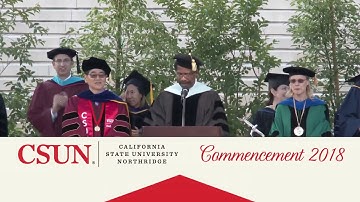 CSUN Commencement 2018: Mike Curb College of Arts, Media, and Comm.