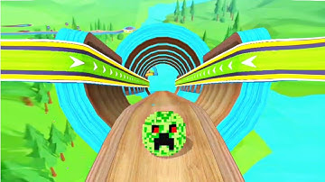 Going Balls - SpeedRun Gameplay 🌟 Level 235 | Portal Run Going Balls