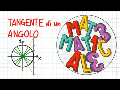 Video: Come Trovare La Tangente Dell'angolo Di Inclinazione Di Una Tangente