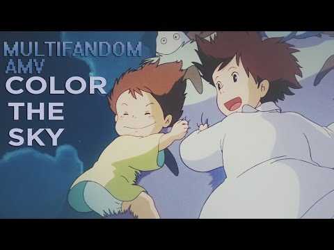 「Multifandom ＡＭＶ」 » Color The Sky [1K subs]