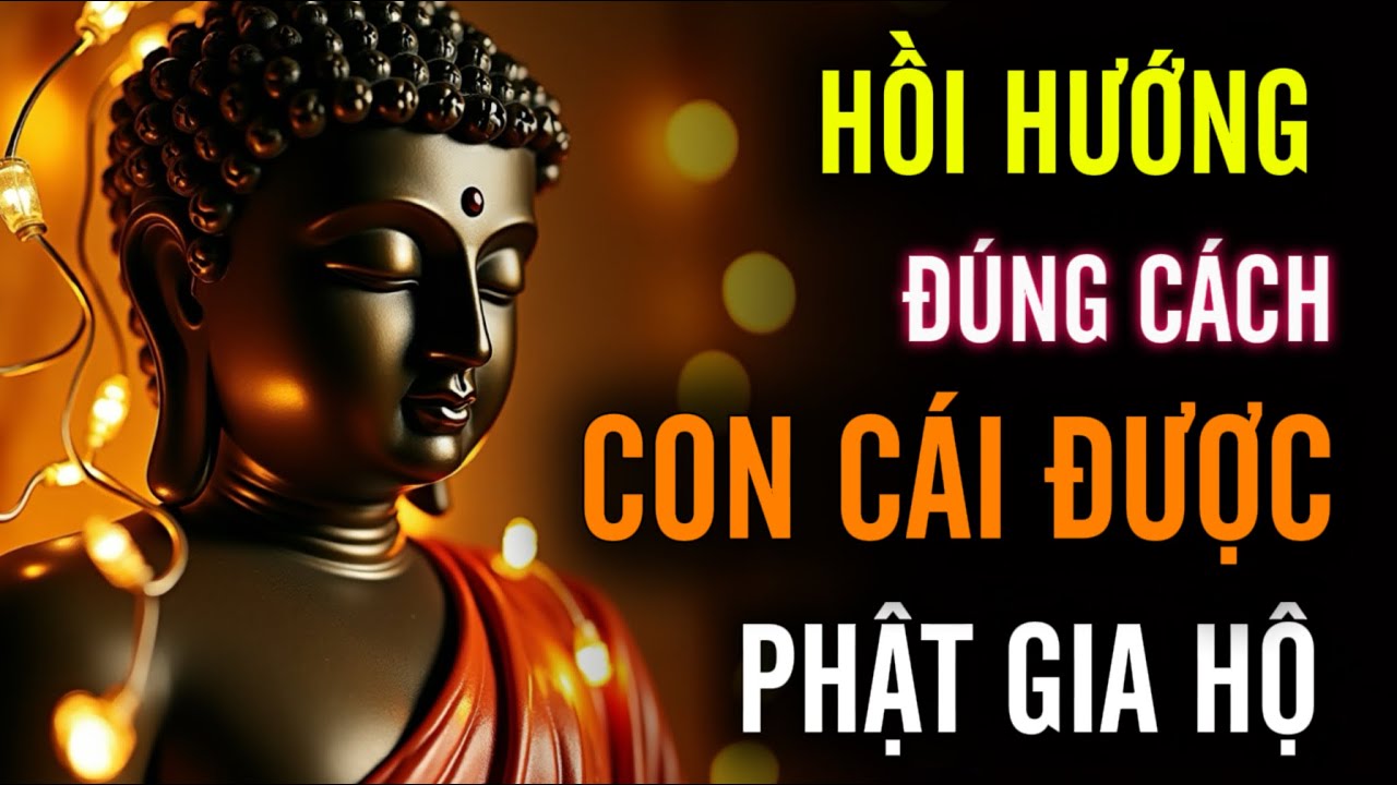 Outline Video HỒI HƯỚNG ĐÚNG CÁCH - CON CÁI ĐƯỢC PHẬT GIA HỘ - HỒI HƯỚNG SAU NIỆM PHẬT SAO CHO ĐÚNG NÊN NGHE 1 LẦN