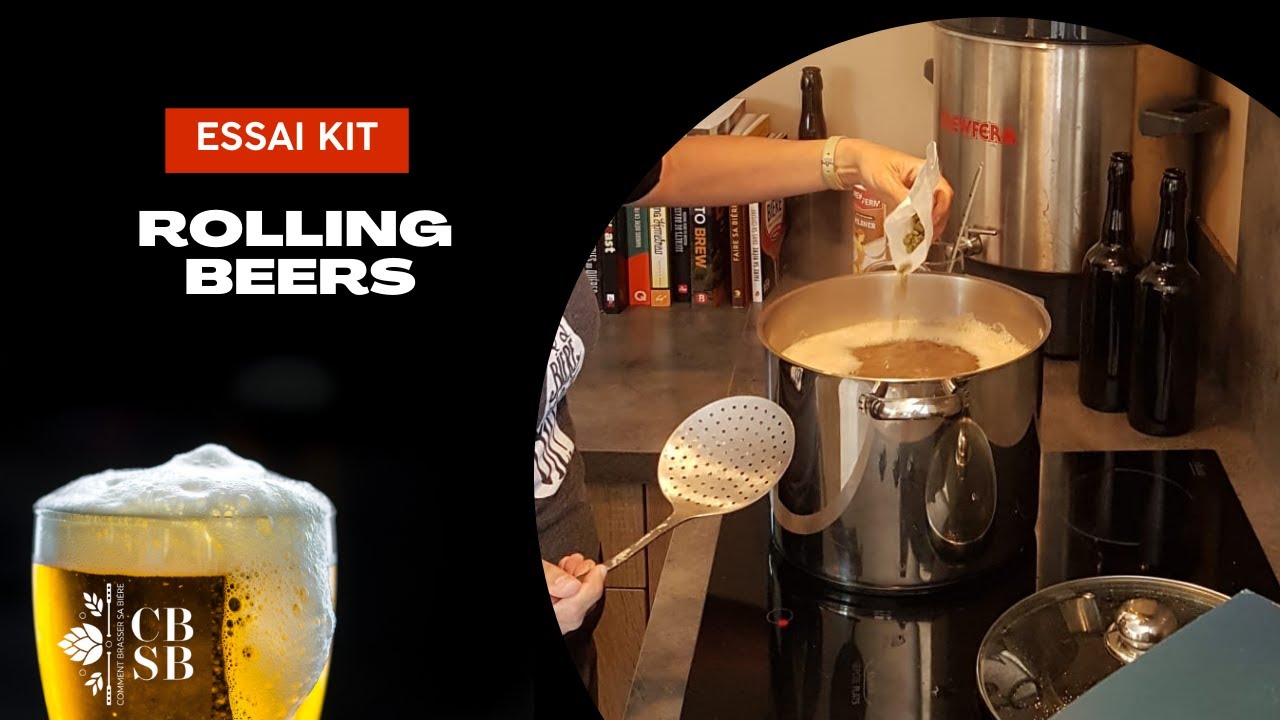 Kit tout grain - Essai Rolling Beers - Comment brasser sa bière